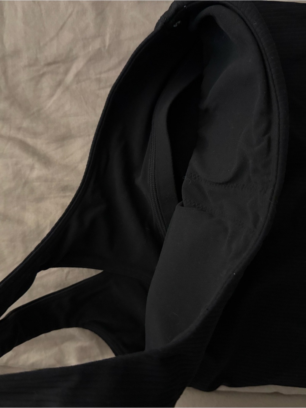 Lululemon athletica - Ribbed Nulu Asymmetrical Yoga Tank Top - Picture 5 of 5